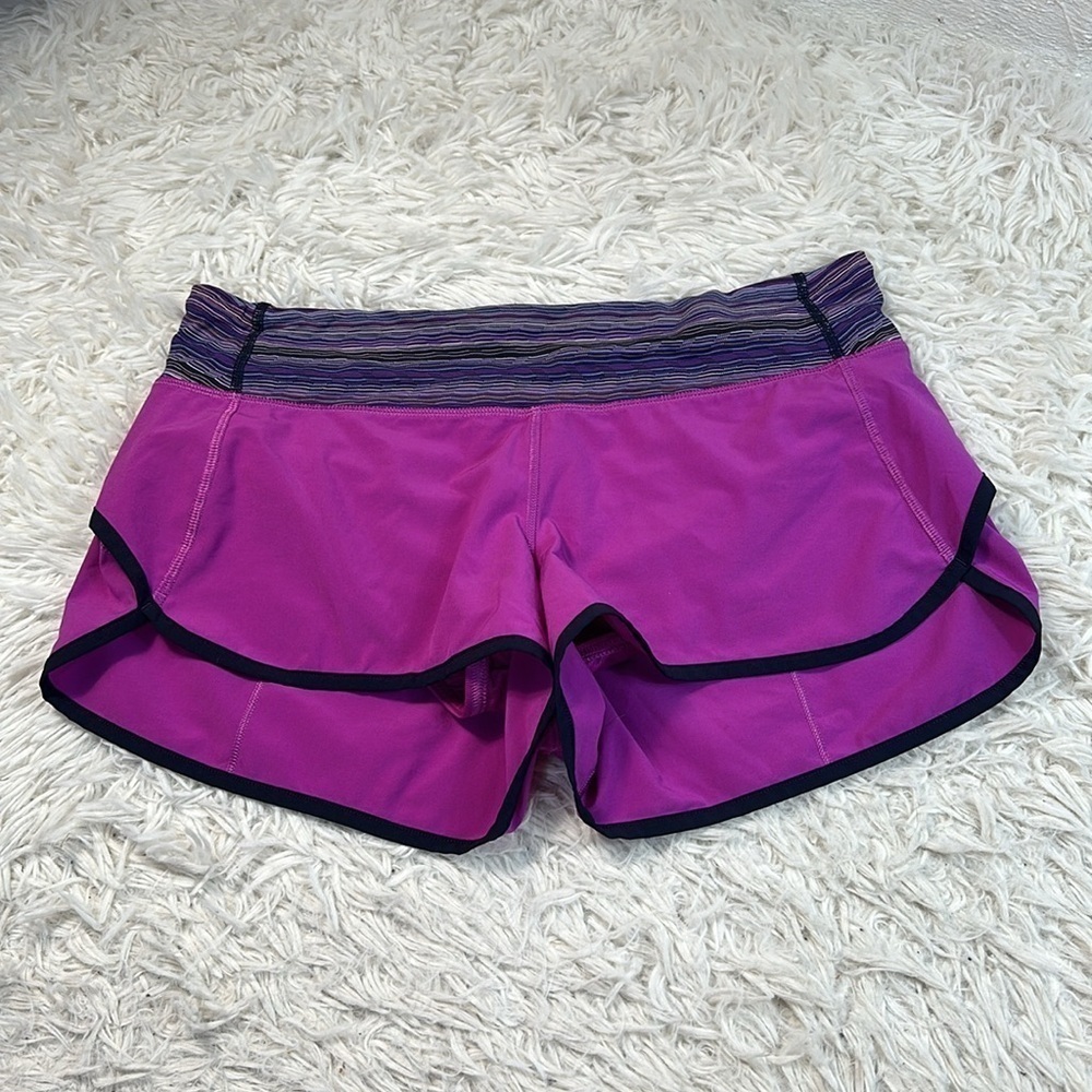 Lululemon Speed Short Ultra Violet / Space Dye Twist Ultra Violet Multi